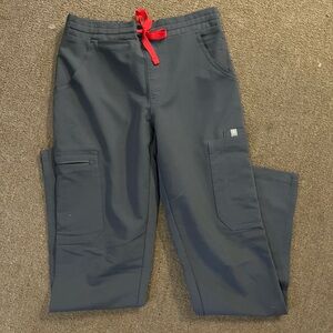 FIGS Women's Yola Skinny Scrub Pants Charcoal